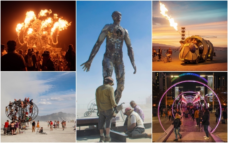 Impresionantes fotos del evento “Burning Man” que te dejaran sin aliento. | Alamy Stock Photo by lukas bischoff & BLM Photo & Stephen Chung Chung