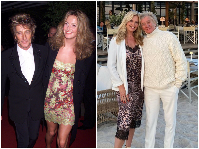 Rod Stewart y Penny Lancaster | Getty Images Photo by Dave Hogan & Instagram/@sirrodstewart