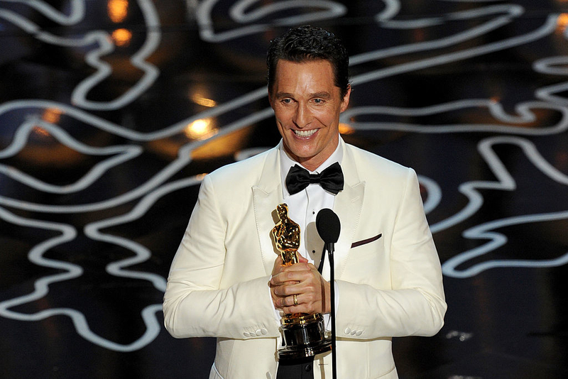 McConaughey’s Hero Is… He Himself | Getty Images Photo by Kevin Winter
