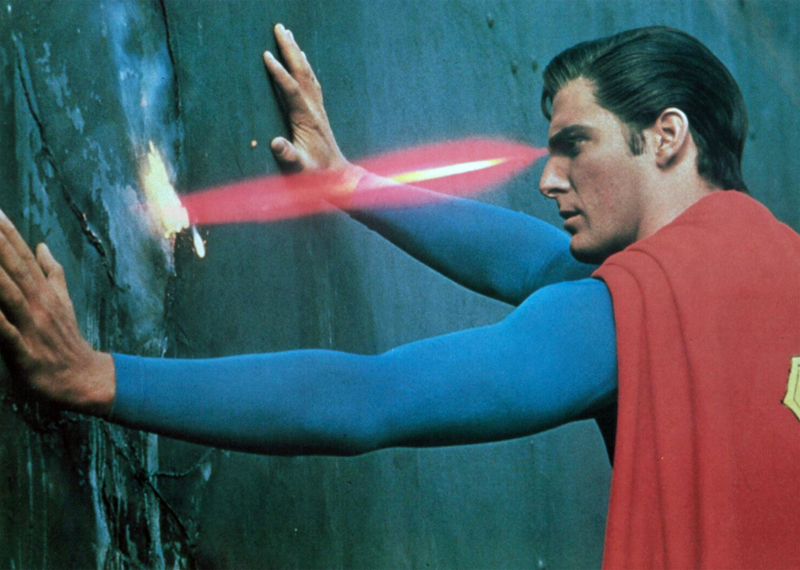 Christopher Reeve en “Superman IV” | Alamy Stock Photo by Pictorial Press Ltd