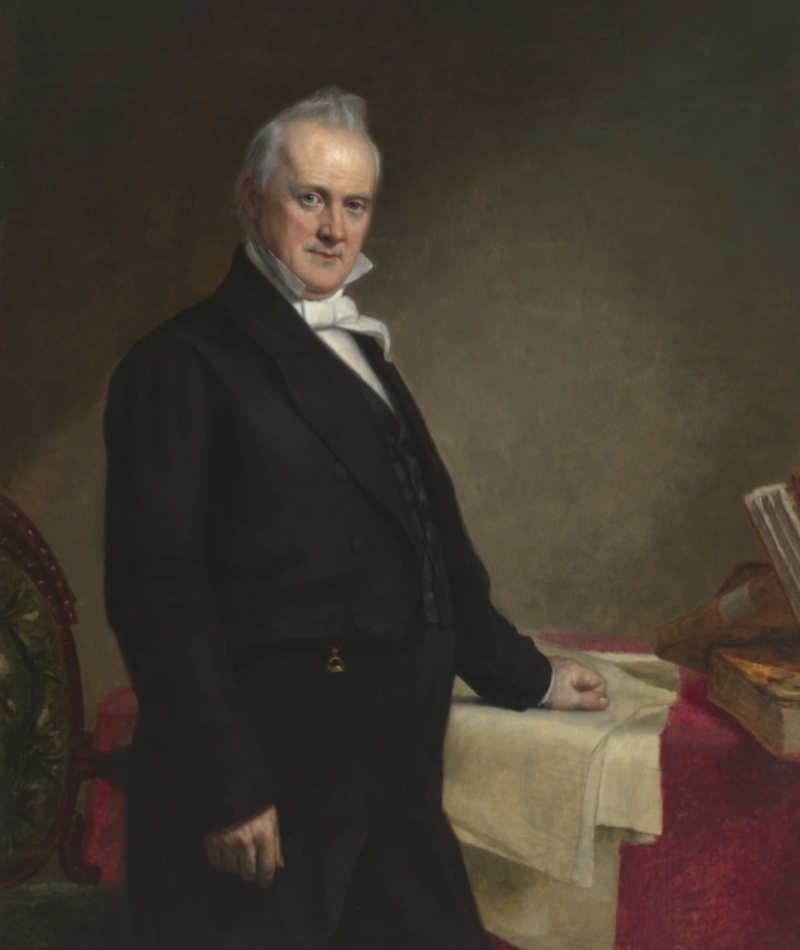 7. James Buchanan (Nº 15) – CI 139.6 | Getty Images Photo by Heritage Art/Heritage Images