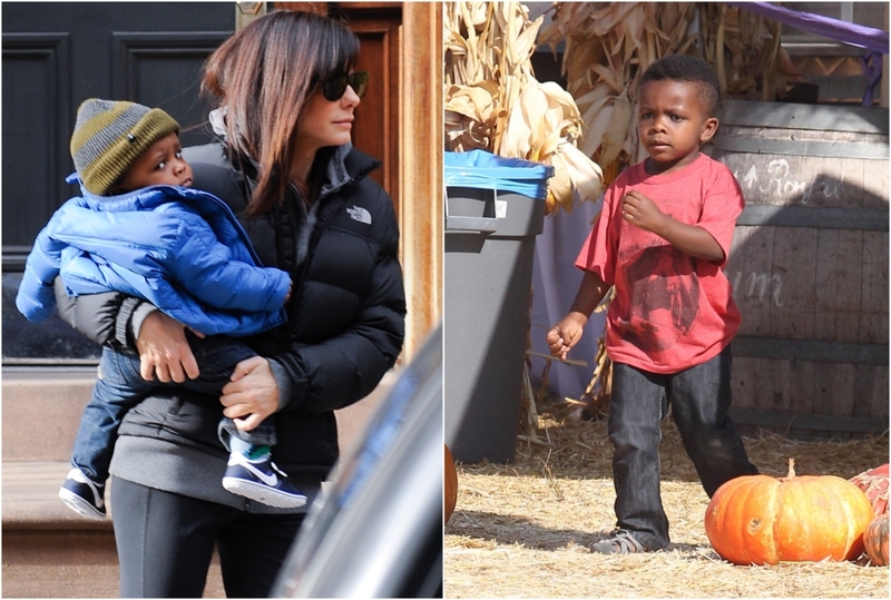 El hijo de Sandra Bullock: Louis Bardo Bullock | Getty Images Photo by Ray Tamarra & Alamy Stock Photo