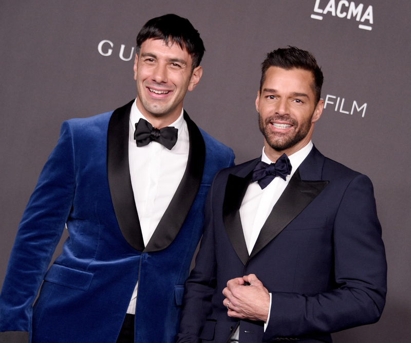 Jwan Yosef y Ricky Martin | Getty Images Photo by Gregg DeGuire/FilmMagic