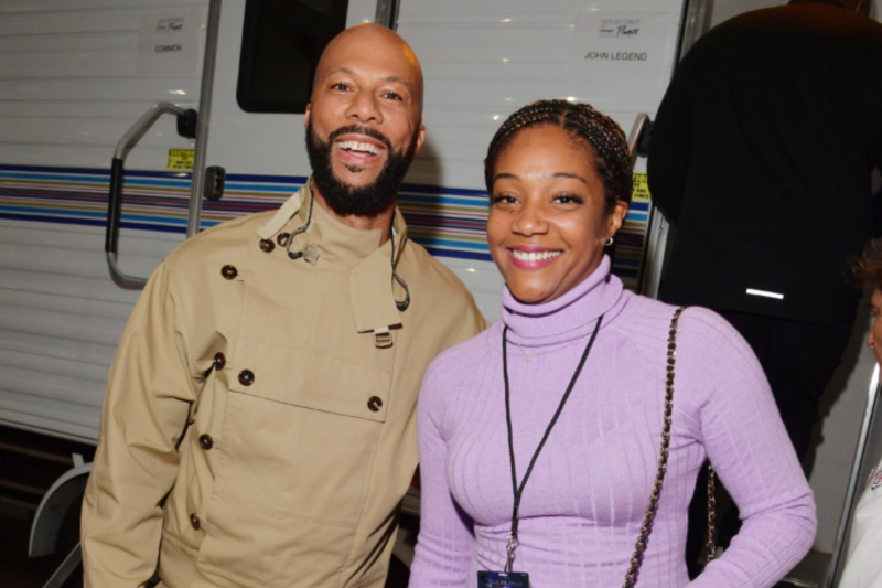 Romance: Tiffany Haddish y Common | Getty Images Photo by Lester Cohen