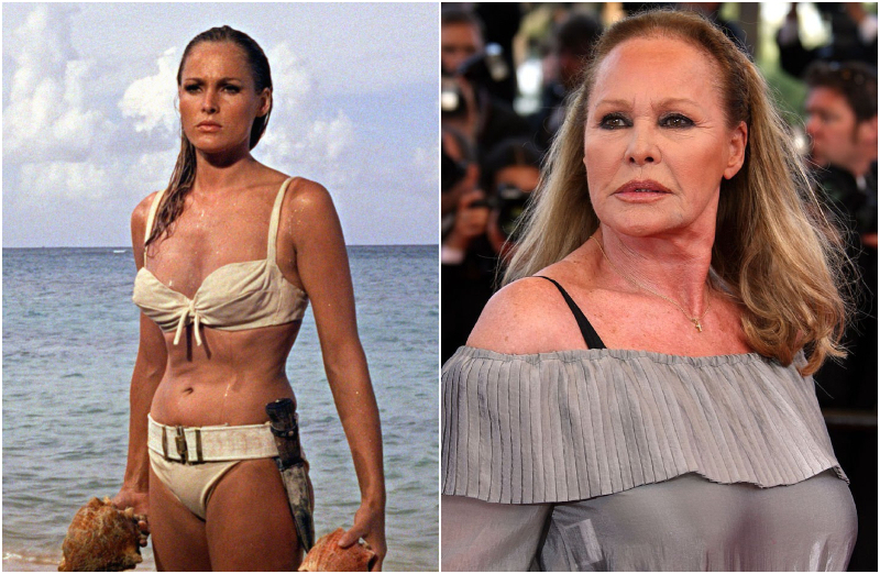 Ursula Andress | Alamy Stock Photo by TCD/Prod.DB & Getty Images Photo by Jeff Vespa/WireImage