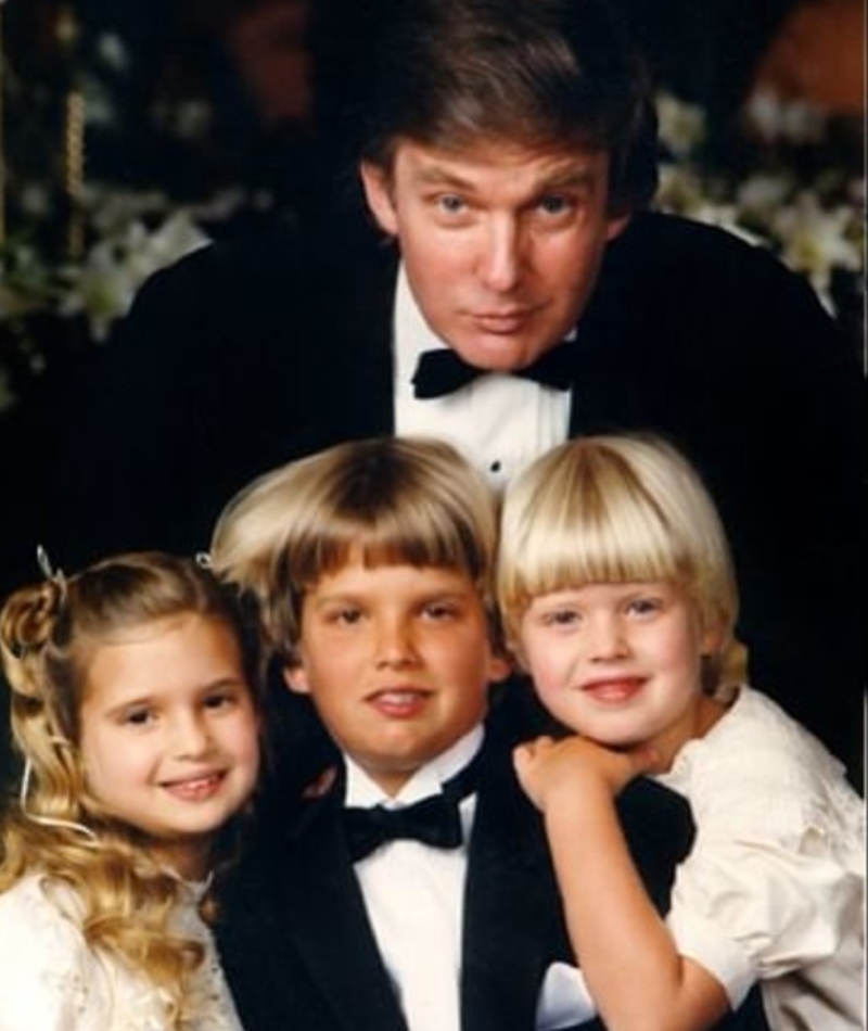 Los pequeños Trumps | Instagram/@realdonaldtrump