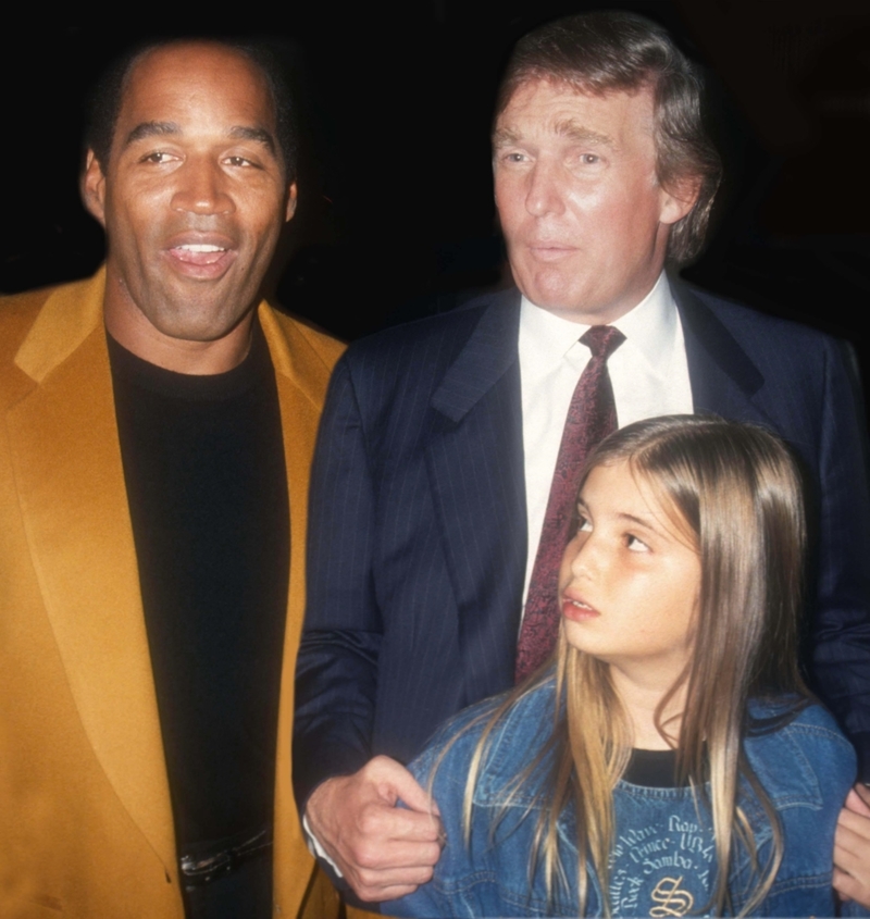 La amistad de Trump con O.J. Simpson | Alamy Stock Photo by John Barrett/PHOTOlink