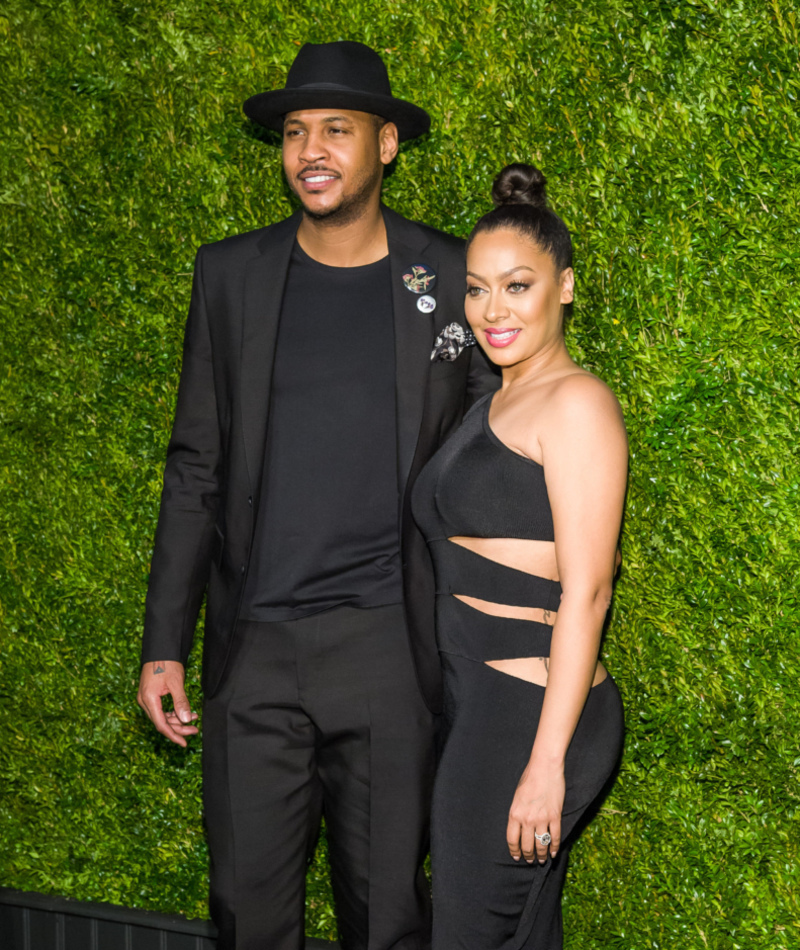 Carmelo Anthony y La La Anthony | Alamy Stock Photo by Mario Santoro/AdMedia/ZUMA Wire