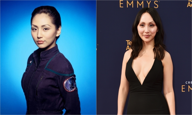 Linda Park como Hoshi Sato | MovieStillsDB Photo by DaveDaring/production studio & Getty Images Photo by Alberto E. Rodriguez