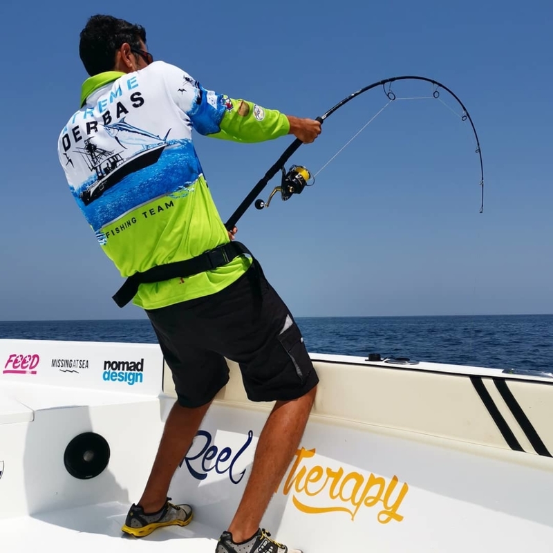 La pesca es una ‘buena terapia’ | Instagram/@capt_aaziz