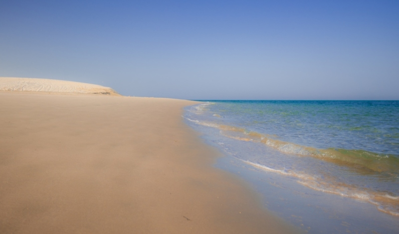 Donde el desierto y el mar se unen | Shutterstock