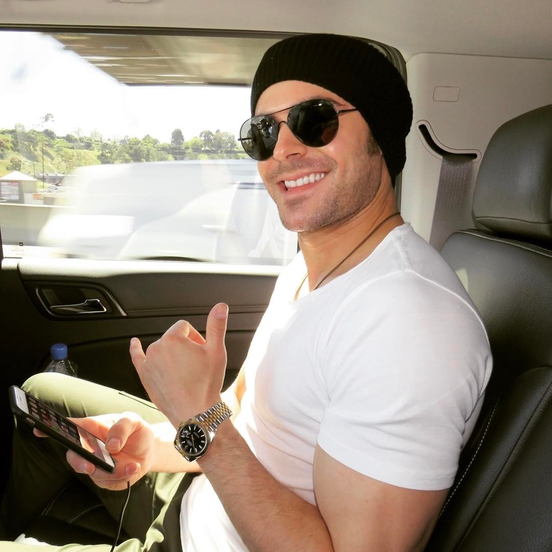 Zac Efron – US$ 25M | Instagram/@zacefron