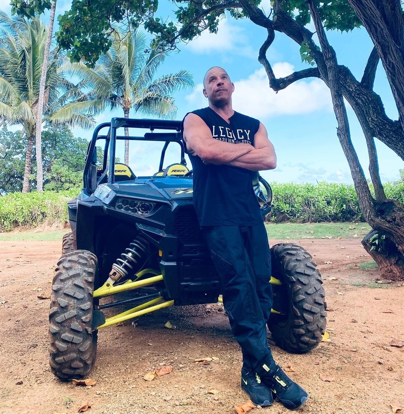 Vin Diesel – US$ 225M | Instagram/@vindiesel