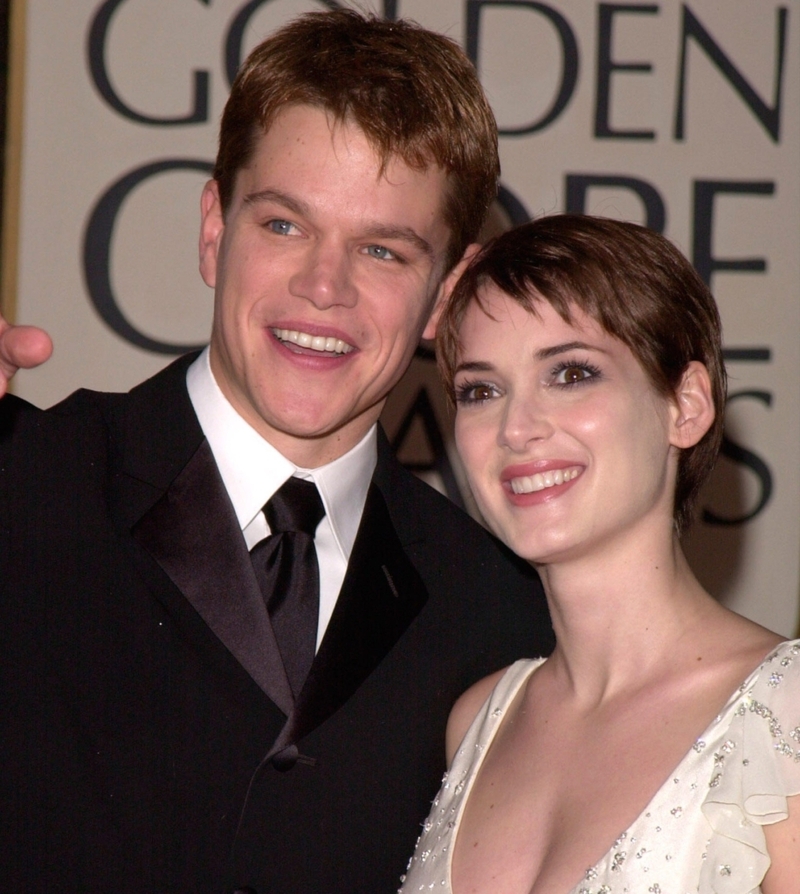 Winona Ryder e Matt Damon | Alamy Stock Photo