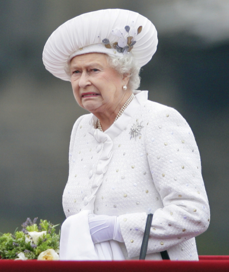 A Rainha faz outra careta | Getty Images Photo by Max Mumby/Indigo