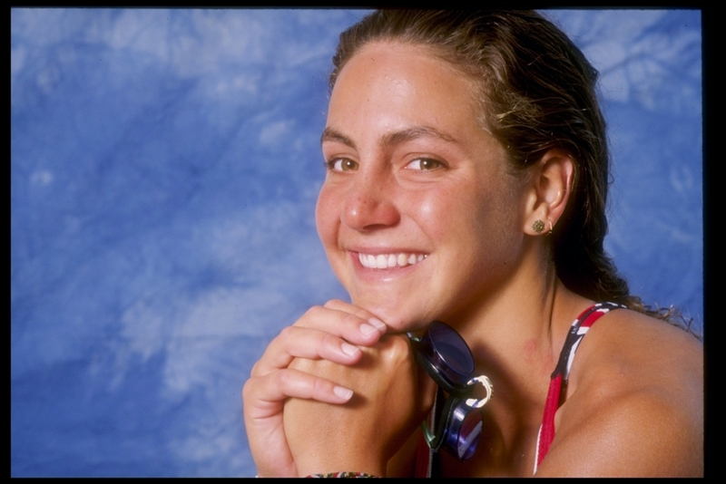 Summer Sanders entonces | Getty Images Photo by Scott Halleran