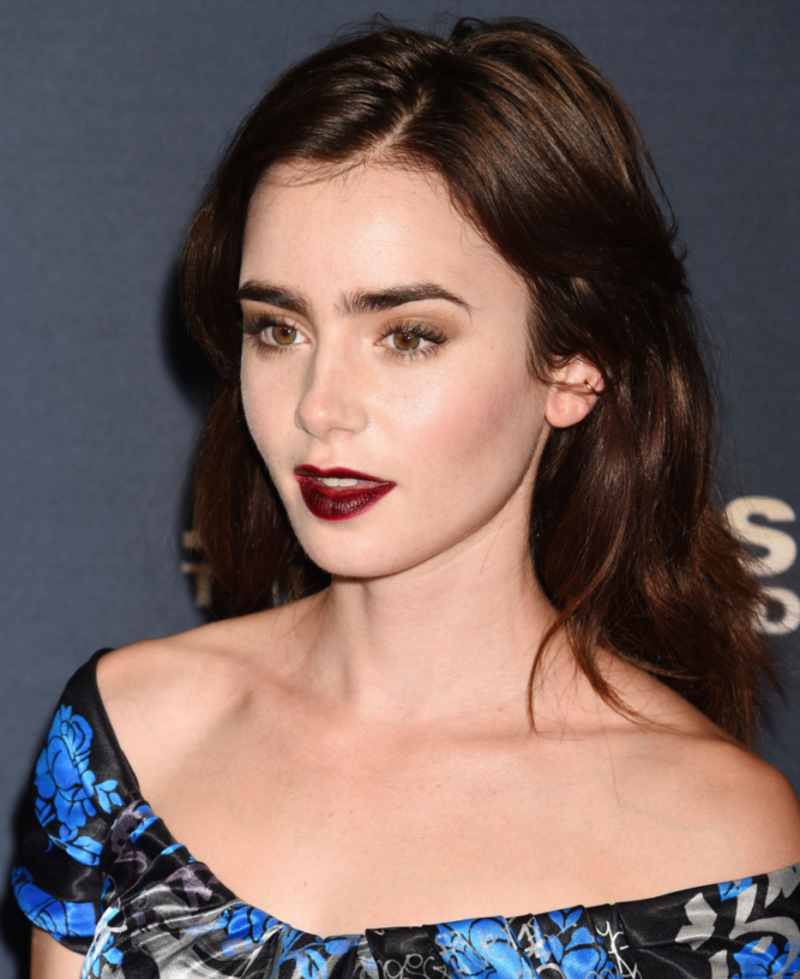 Lily Collins — 2015 | Alamy Stock Photo