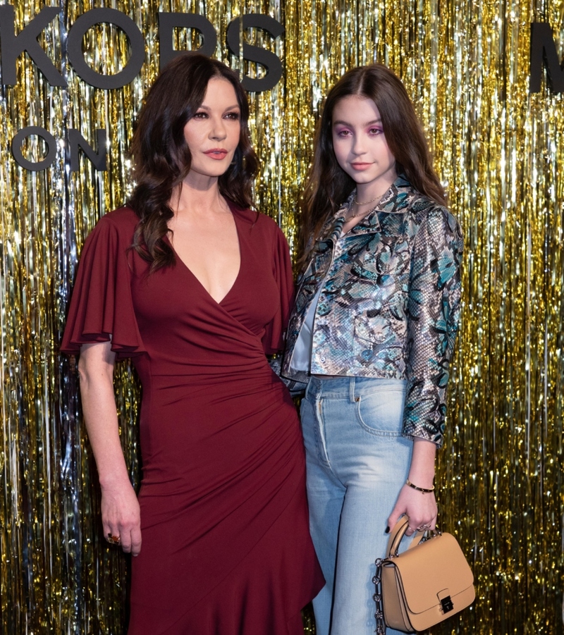 Catherine Zeta-Jones & Carys Zeta Douglas | Alamy Stock Photo by Sam Aronov