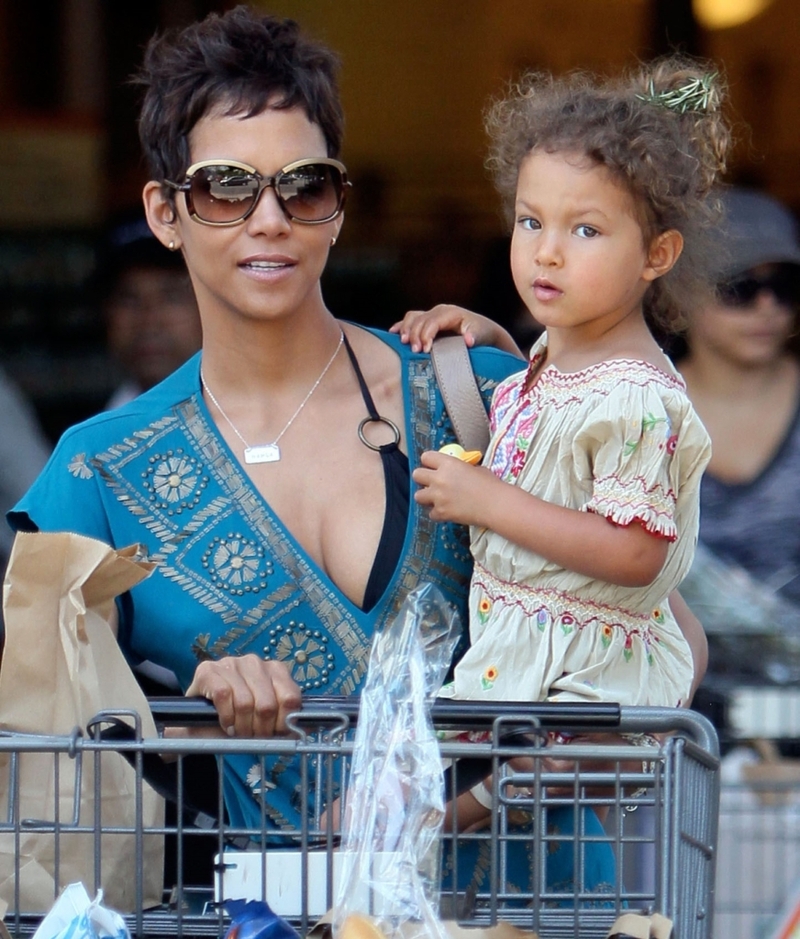 Halle Berry & Nahla Aubry | Alamy Stock Photo by WENN Rights Ltd