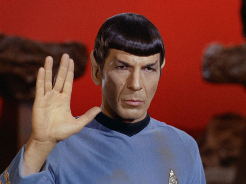 Saudação Vulcana De Nimoy | Alamy Stock Photo