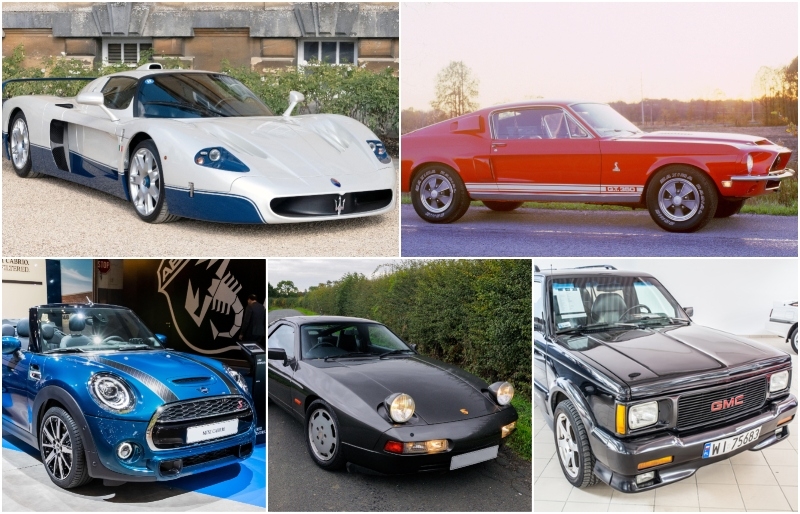 Top Carros de luxo das celebridades: os preferidos | Alamy Stock Photo by Goddard Automotive & National Motor Museum/Heritage Image Partnership Ltd & VDWI Automotive & Rob Scorah & Grzegorz Czapski/Shutterstock