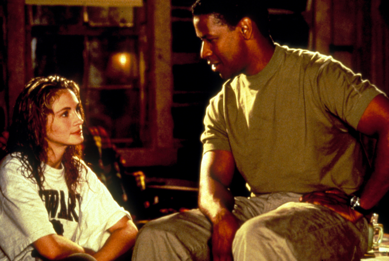 Denzel Washington Não Quis Beijar Julia Roberts em “O Dossiê Pelicano” | MovieStillsDB Photo by RobertMcClaine/Warner Bros