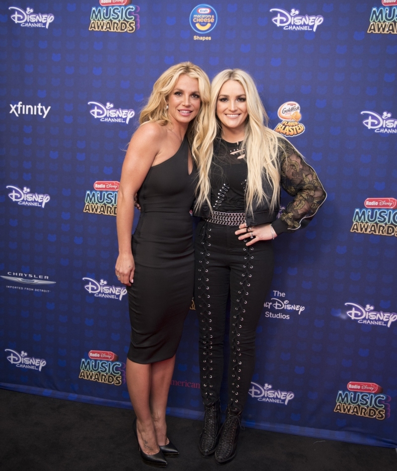 Britney Spears Com Sua Irmã Jamie Lynn | Getty Images Photo by Image Group LA/Disney Channel