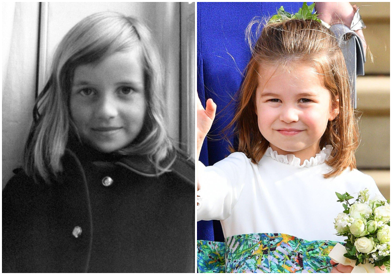 Princesa Charlotte de Cambridge: neta da Princesa Diana | Alamy Stock Photo by PA Images & Getty Images Photo by Pool/Max Mumby