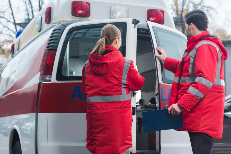 Deixando O Hospital | Alamy Stock Photo