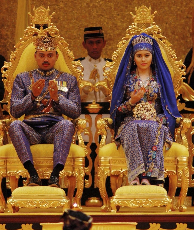 Príncipe Al-Muhtadee Billah, de Brunei | Getty Images Photo by Alain BENAINOUS