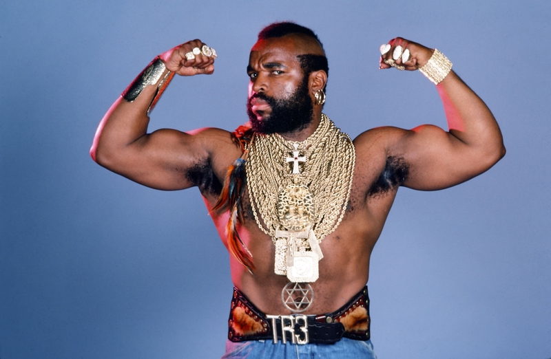 Mr. T – Anos 80 | Getty Images Photo by Gary Null/NBC