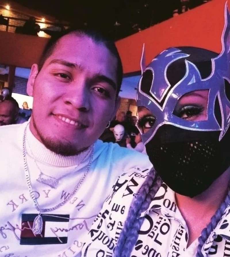 El Hijo del Vikingo & Aleidis Luchadora | Instagram/@hijodelvikingoaaaoficial