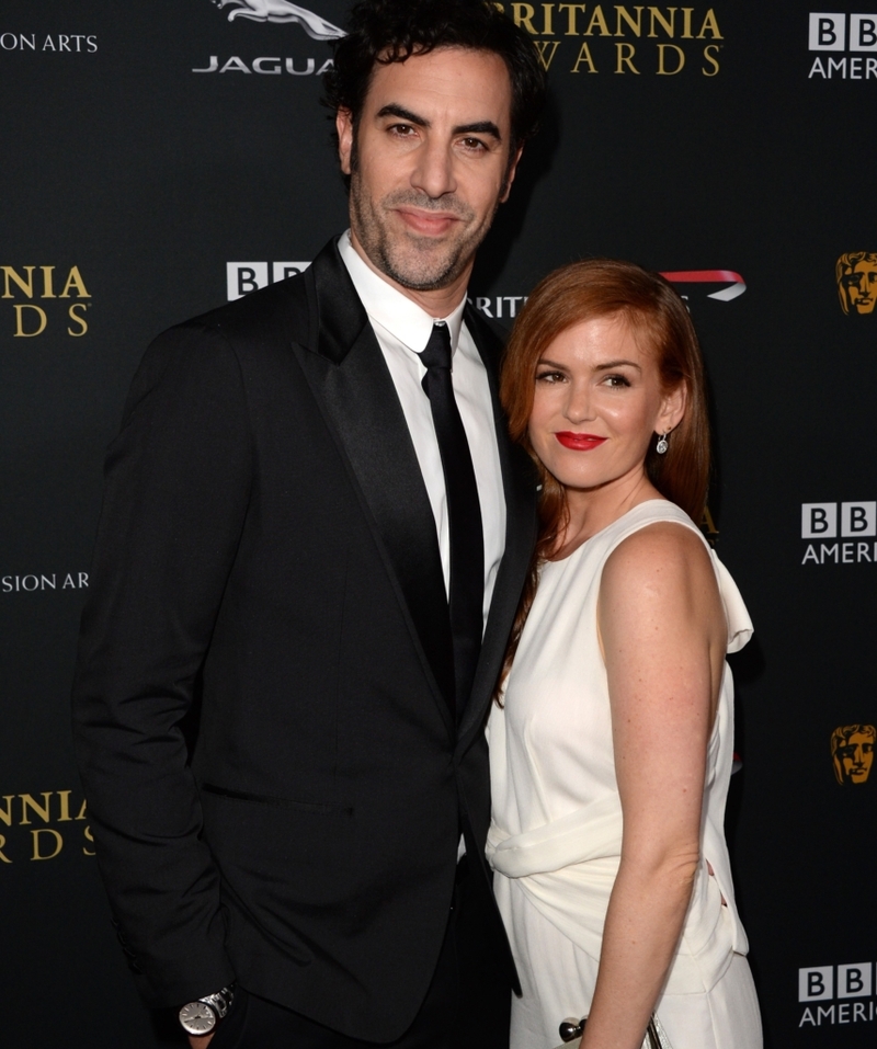 Sacha Baron Cohen and Isla Fisher | Getty Images Photo by Jason Merritt