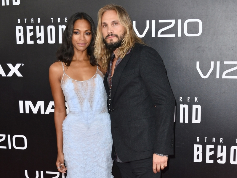 Zoe Saldana and Marco Perego | Getty Images Photo by Araya Doheny/WireImage