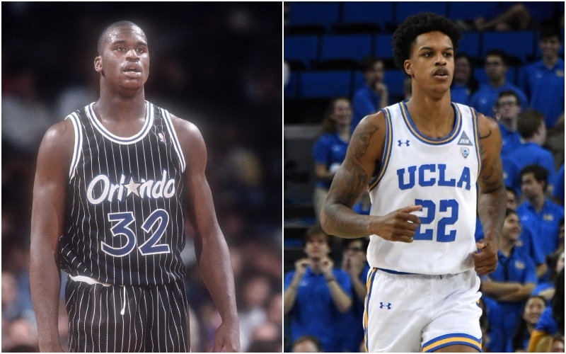 Shaquille O'Neal (20) & Shareef O'Neal (20) | Getty Images Photo by Mitchell Layton & Alamy Stock Photo by IOS/European Sports Photographic Agency