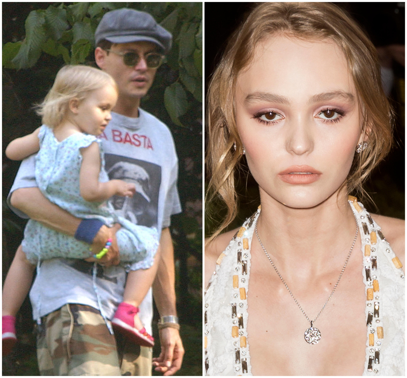 Johnny Depp’s daughter: Lily-Rose Depp | Getty Images Photo by Antony Jones/UK Press & Alamy Stock Photo by Ovidiu Hrubaru