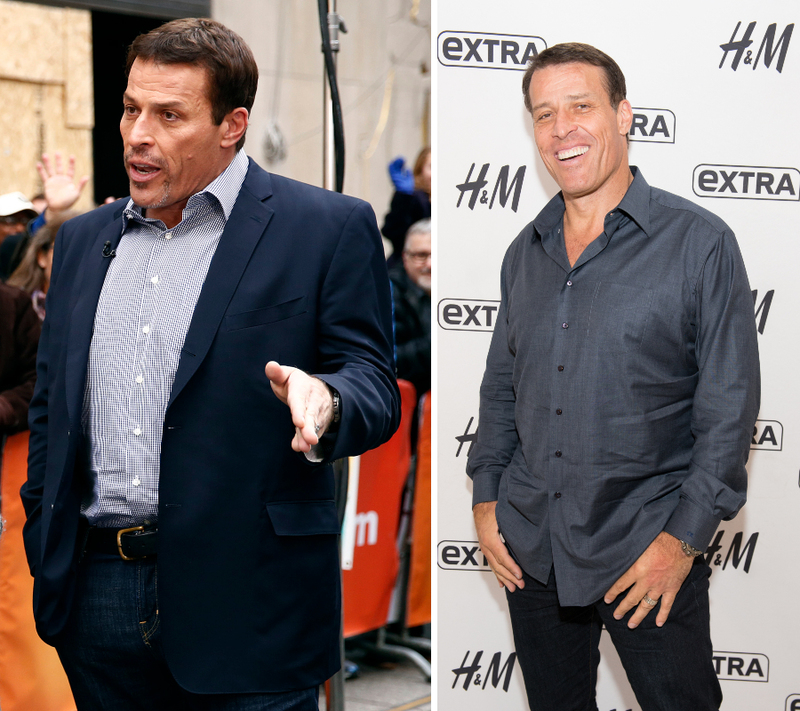  Tony Robbins – 20 Pounds | Getty Images Photo by Peter Kramer/NBC Newswire & Noam Galai