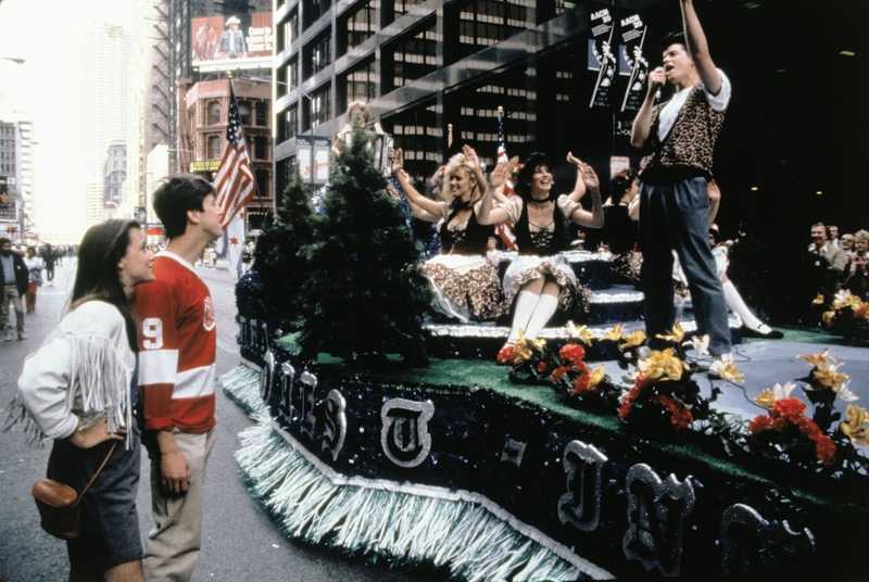 Ferris Bueller Crashing the Parade in “Ferris Bueller’s Day Off” | MovieStillsDB Photo by MagisterYODA/production studio