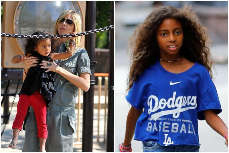 Heidi Klum’s and Seal's daughter: Lou Sulola Samuel | Alamy Stock Photo by WENN Rights Ltd & Getty Images Photo by Jackson Lee/GC Images