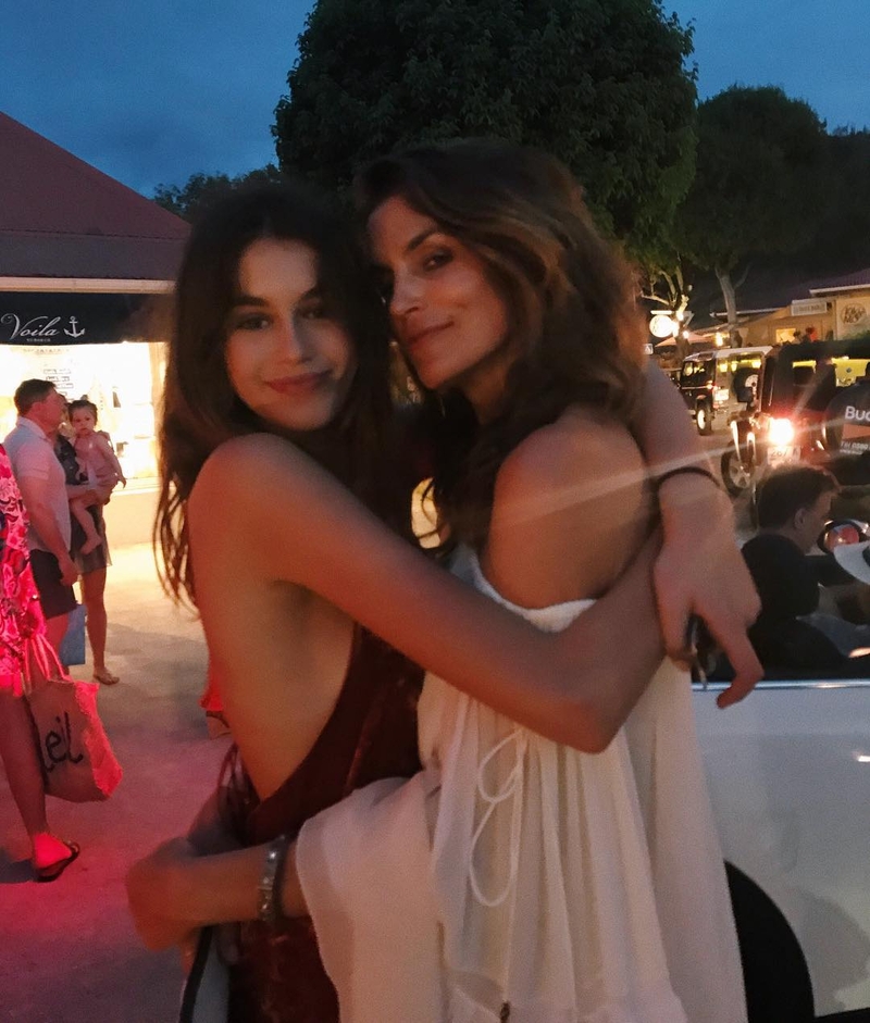 Kaia Jordan Gerber and Cindy Crawford | Instagram/@kaiagerber