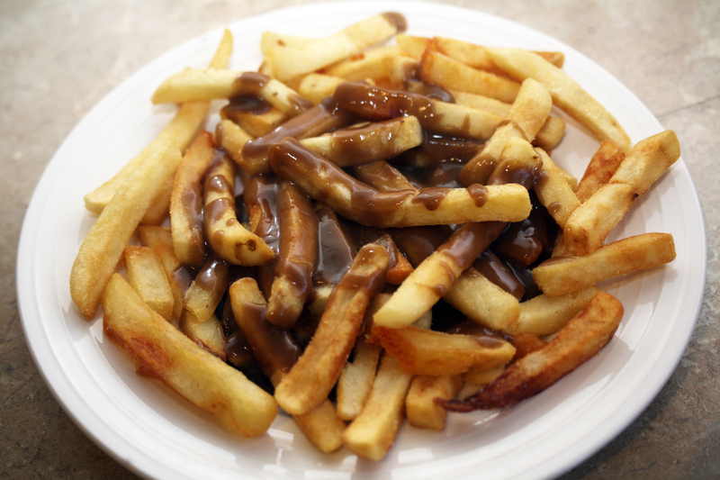 Chips and Gravy | Alamy Stock Photo