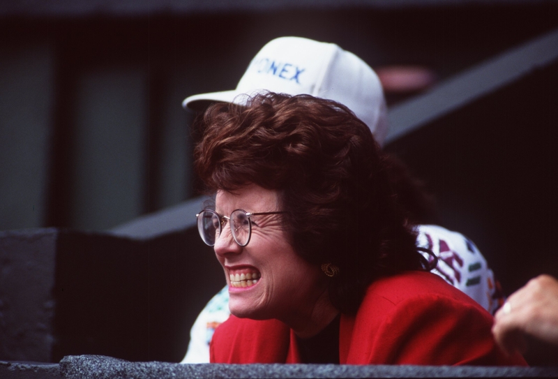 Billie Jean King | Getty Images Photo by Clive Brunskill/ALLSPORT