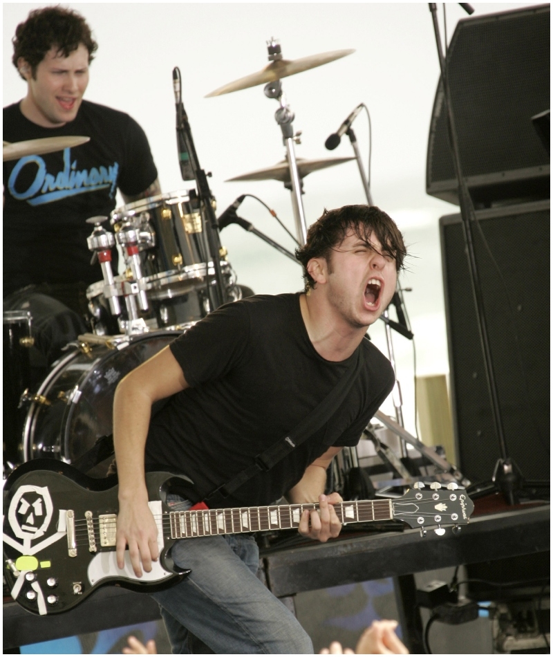 Hawthorne Heights Rock Out on Stage – 2006 | Getty Images Photo by Jean Baptiste Lacroix/WireImage