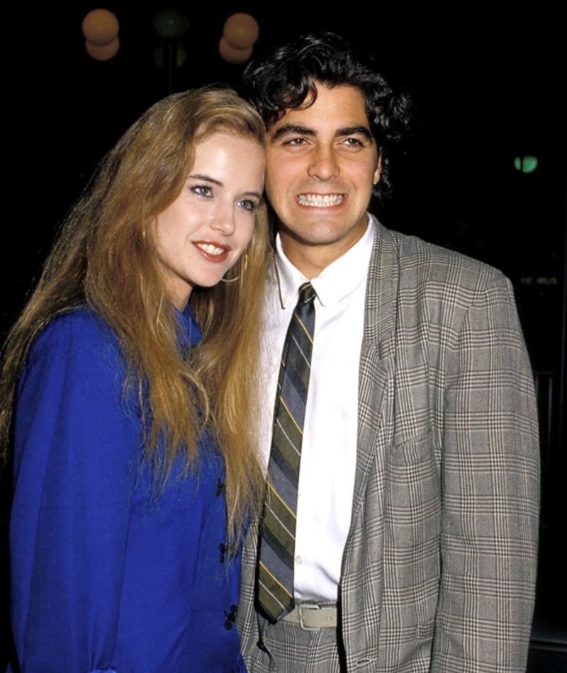 George Clooney and Kelly Preston | Alamy Stock Photo by Phil Roach/Globe Photos/ZUMAPRESS