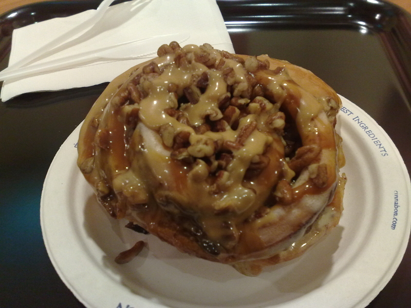 Cinnabon Caramel Pecanbon | Flickr Photo by secretlondon123