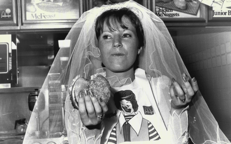 Miss Australia at McDonald's | Getty Images Photo by Alan Gilbert Purcell/Fairfax Media Archives