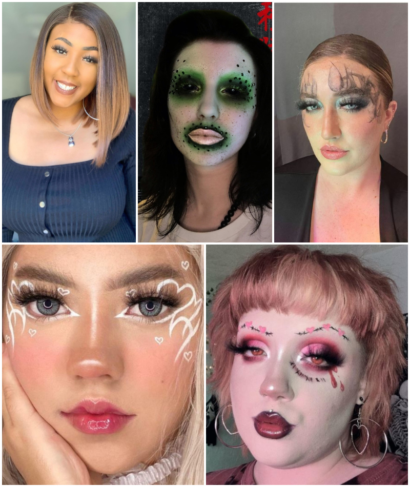 Makeup or Makedown: Makeup Gone Ridiculously Wrong | Instagram/@queendommindse & @ramonovsky_mua & @glitzandglam.by.han & @deniicmakeup & @@de4d__gh0ul