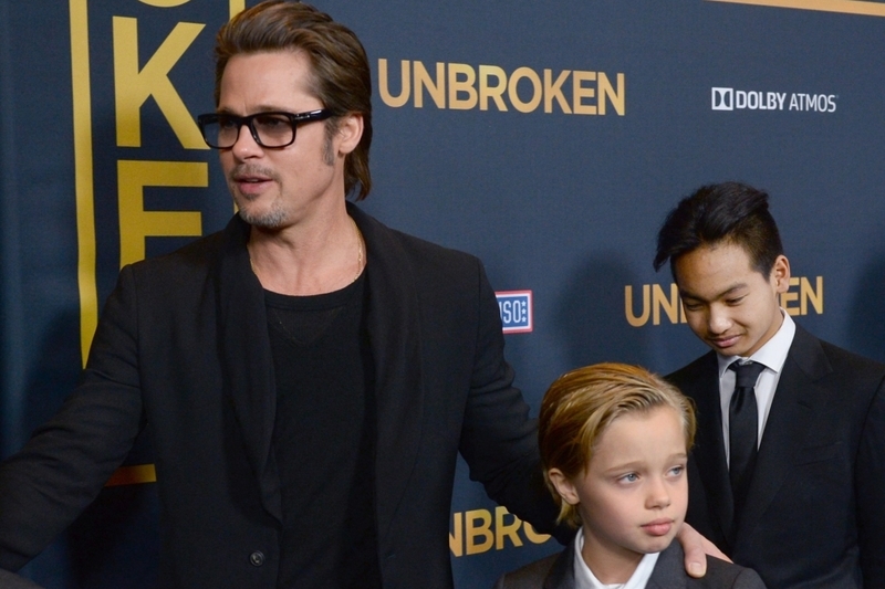 Brad Pitt & Shiloh Jolie Pitt | Alamy Stock Photo by Jim Ruymen/UPI