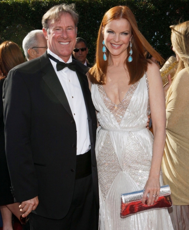 Marcia Cross and Tom Mahoney | Alamy Stock Photo by REUTERS/Mario Anzuoni 