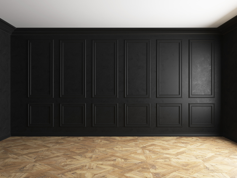 DIY Paneled Walls | Shutterstock